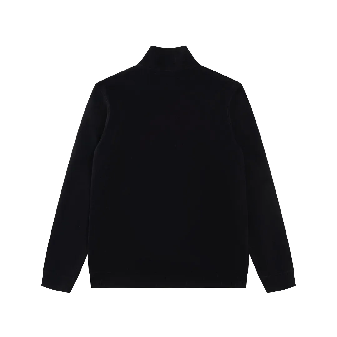 P230 #R97 Ralph lauren twelve-color embroidered pony logo half-zip high-neck long-sleeved knitted sweatshirt. The same style for men and women. The new half-zip sweatshirt for couples to wear in autumn is here! This kind of sweatshirt is really popular this year, even more popular than the hooded sweatshirt. Open the zipper and it can be used as a large lapel, which makes it more fashionable. The color of the classic design of the little war horse on the chest is matched with the embroidery. The simple zipper design echoes the brand logo, so you don’t need to match too much. The sweater version is loose enough! The fabric is custom-woven and dyed 100 cotton. 320g high gram weight 100% cotton knitted cotton with a certain thickness. The fabric is soft and comfortable, and the three-dimensional fabric is full of texture. The stitching is three needles and five threads, which is beautiful and strong. The pattern is also good. Although it is loose, it does not look bulky! - It is not a popular color scheme on the street. The color is pure and highly recommended. The upper body has a particularly high rate of turning heads. Loose style. Big drop shoulder OS style. Same style for men and women. Couple wear. Versatile and practical! Color: Gray, navy, khaki, green label, oatmeal brown label, apricot, black, army green, burgundy, pink, dark gray, light blue, white. Size: S M L XL Length: 70/72/74/76 Bust: 53.5/55.5/57.5/58.5 Shoulder width: 44/45/46/47 Sleeve length: 61/62/63/64